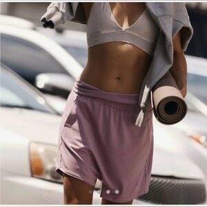 NWOT Free People, Hot Shot Harem Shorts, XS in Purple Oyster